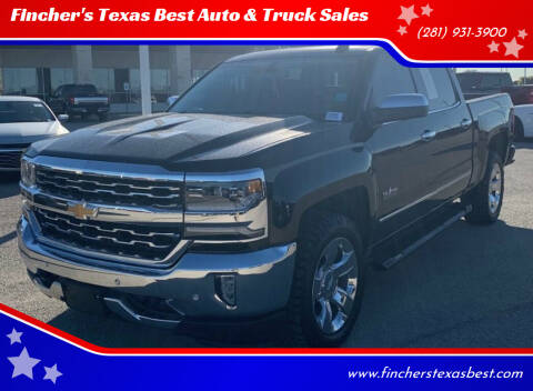 2017 Chevrolet Silverado 1500 for sale at Fincher's Texas Best Auto & Truck Sales in Tomball TX