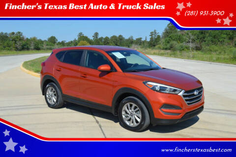 2017 Hyundai Tucson for sale at Fincher's Texas Best Auto & Truck Sales in Tomball TX
